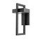 Z-Lite Luttrel 1 Light Outdoor Wall Sconce, Black & Frosted 566M-BK-LED - alternate 5